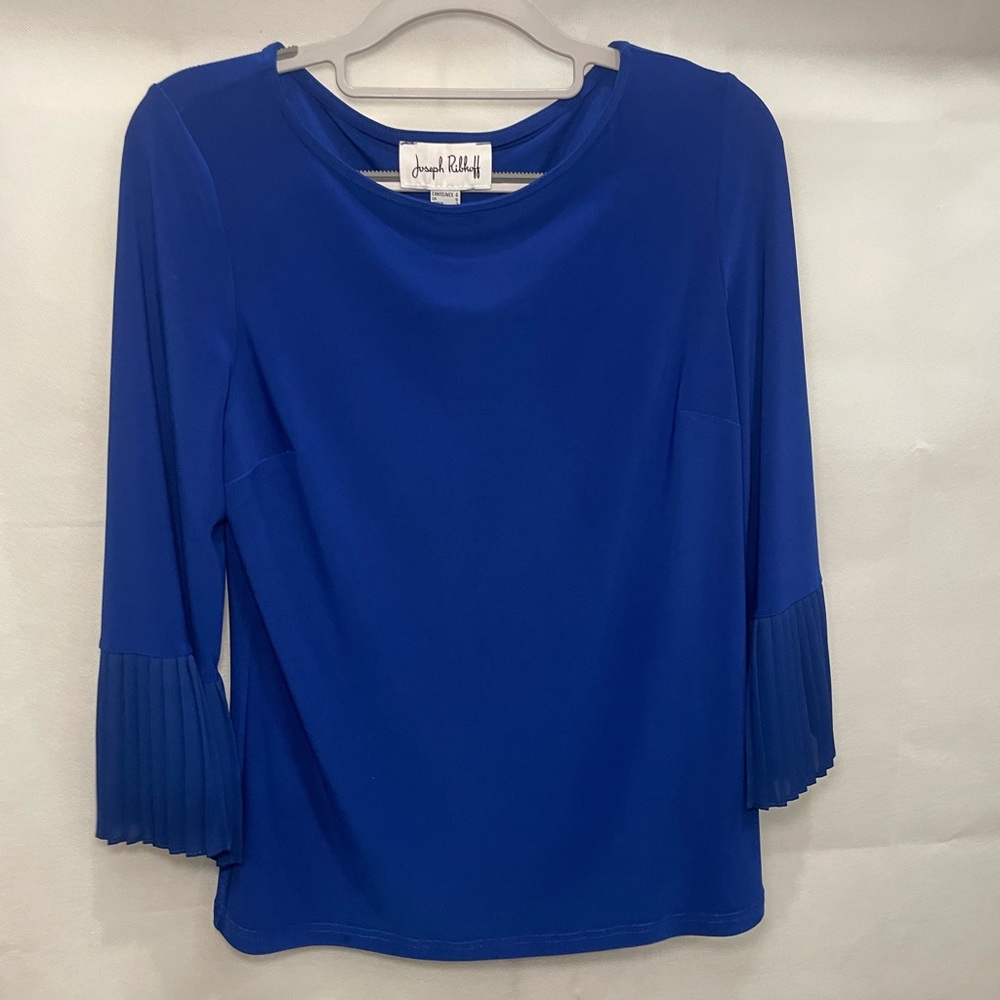 Joseph Ribkoff Royal Sapphire Top Style- size small